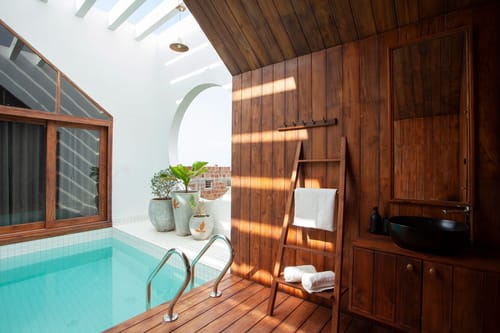 Reflection by The Woods