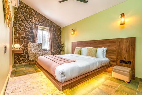 Moonlit Retreat | Pet-friendly 3-BHK Villa With Pvt Pool, Jacuzzi & Meditation Dome