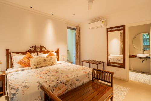 Kensho Daisy | Serene 5-BHK Villa With Private Pool, Common Pool, & Lift; Near Popular Beaches