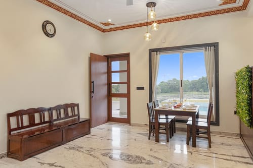 Lakemount | 2-BHK Getaway with Private Pool, Open-Air Gazebo & Terrace At Fatehsagar Lake