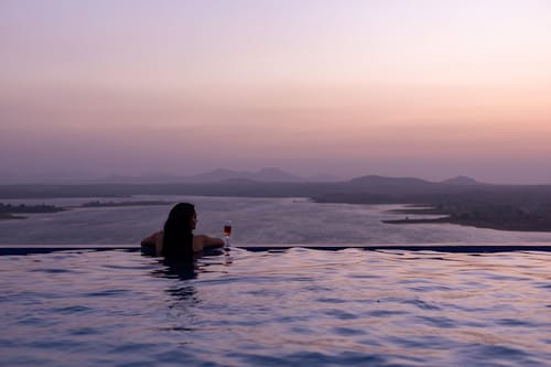 Pearl @ Sunset On The Lake - Igatpuri