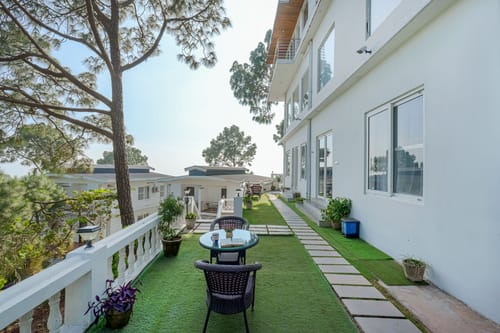 Stars and WindSongs | 1 Suite with Summer Pool, Private Balcony, Garden, Games, Restro & Hill Views