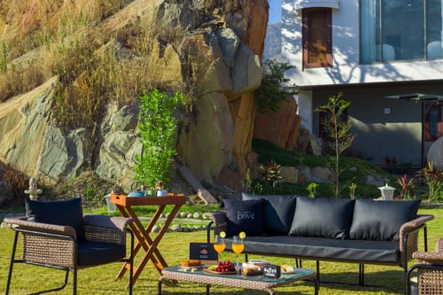 Kvanya Mansion | Regal 5-BHK Getaway With Pvt Pool, Home Theater, Gym & Garden