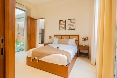 Mirai Aries | Stunning 3-BHK Retreat With Pvt Pool Near Famous Beaches