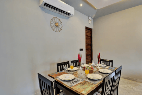 Radhyam | Charming 2–BHK Escape With Private Pool, Garden & Aravalli Hill Views