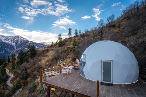 Luxurious Dome In Hampta Pass| Jacuzzi | Manali
