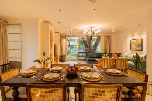 Kensho Marigold | Serene 3-BHK Villa With Common Pool & Lift; Near Popular Beaches