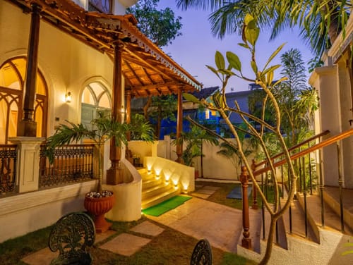 Samukha | Pet-friendly 4-BHK With Private Pool & Garden & Entertainment Lounge