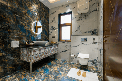 Sanisa Farm |  3-BHK Farmhouse With Private Pool, Game Zone & Lush Garden