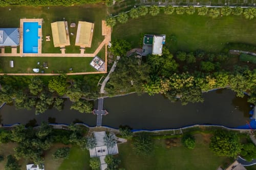 Kaimalgarh Farmstay | Pet–friendly 5-BHK Retreat With Pond, Private Pool, Gazebo & Garden