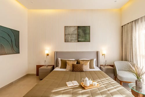 Shourya Eden | 3-BHK | Pvt Pool & Garden | Scenic Views