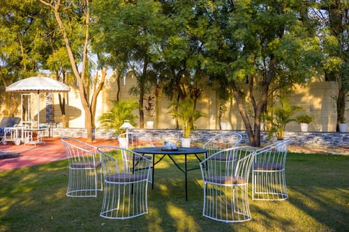 Roohmon’s Farm | Exquisite 5-BHK Retreat With Private Pool, Garden & Barr