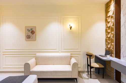 Shreya Blossom Retreat | 4-BHK Villa With Private Pool, Gazebo, Garden, Bar & Scenic Aravali Views