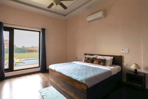 Anantara | 3-BHK | Pet-Friendly Farmstay With Private Pool | Camel Rides & more 