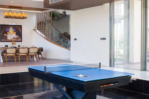 Kvanya Mansion | Regal 5-BHK Getaway With Pvt Pool, Home Theater, Gym & Garden