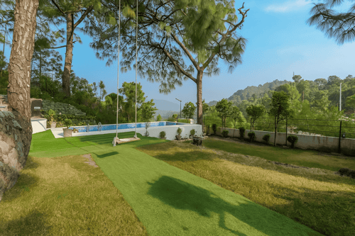 Stars and WindSongs | 1 Hilltop Suite with Shared Pool, Bonfire, Game Zone, Alfresco Dining & Relaxing Garden Spaces