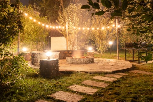 Maple House | Hillside 3-BHK Retreat with Private Pool, Jacuzzi, Open Pizzeria & Bonfire Area