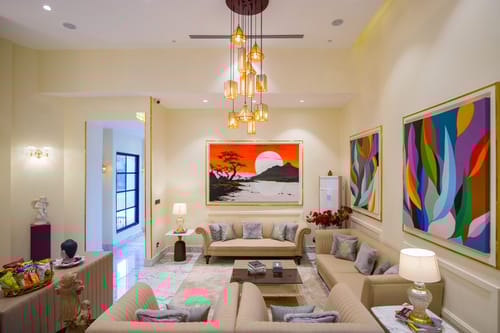 Ibiza | Luxe 4-BHK Farmhouse With Private Pool, Garden & Indoor Bar