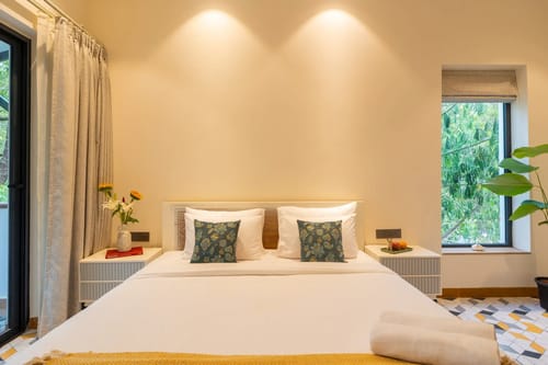 Laguna Echo | Serene Pet-friendly 3-BHK Retreat With Private Pool & Garden Near Anjuna Beach