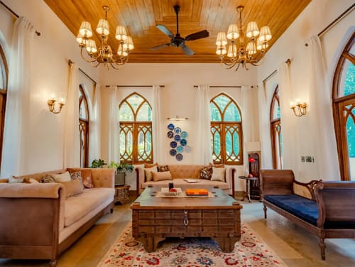 Samukha | Pet-friendly 4-BHK With Private Pool & Garden & Entertainment Lounge