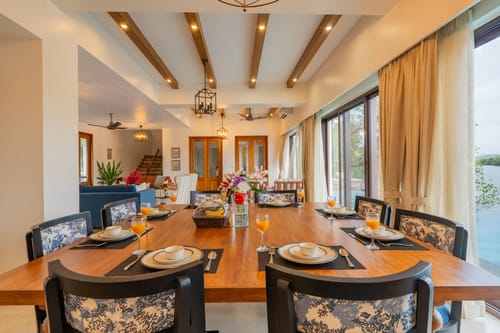 Villa Fleuve | 6-BHK Getaway By the River With Infinity Pool, Lift & Bar Lounge