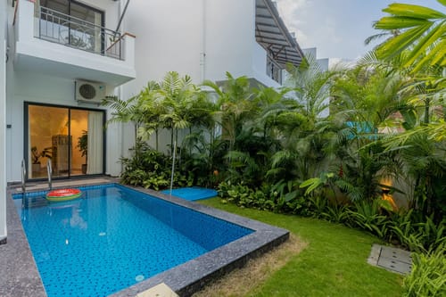 Laguna Quest | 4-BHK | Pvt Pool & Garden | Bar