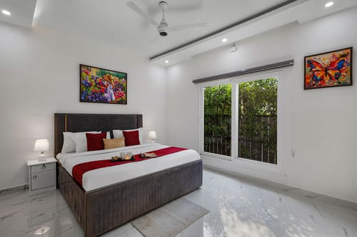 Nathaniel | Pet-friendly 3-BHK Farmhouse With Private Pool, Gazebo & Lush Garden