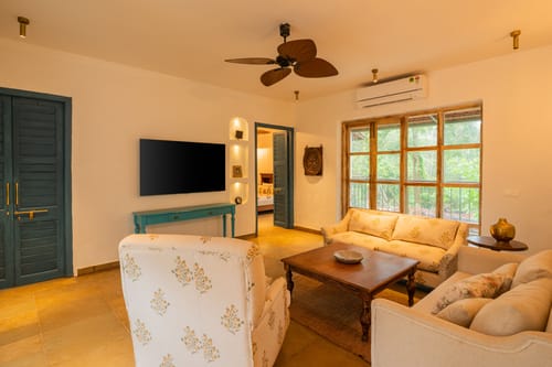 Amayah Rasa | 4-BHK Opulent Villa With Steam Room, Open Shower, Private Pool & Lift