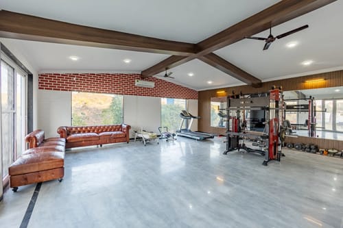 Kvanya Mansion | Regal 5-BHK Getaway With Pvt Pool, Home Theater, Gym & Garden