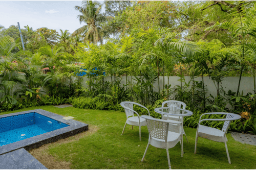 Laguna Quest | 4-BHK | Pvt Pool & Garden | Bar