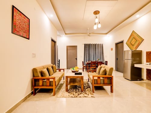 Vijeta Farms | 3-BHK With Private Pool, Lawn, Terrace & Bonfire