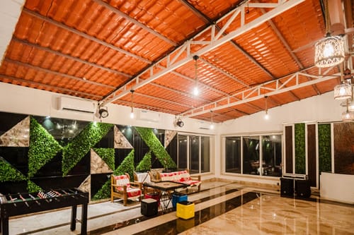 Ayur Kutir | 9-BHK Retreat With Private Pool, Glass Pool, Garden, Gazebo, Jacuzzi & Spa room