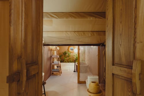 Ananta Bliss Talam | 2-BHK Pet-friendly Villa & 1 Tent On 1-Acre of Land with Shared Pool, Firepit, Garden & Gazebo