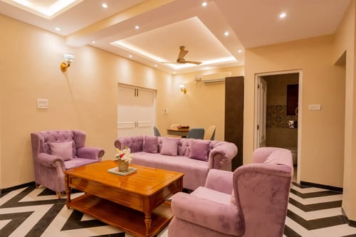 Emperor Ozran | 2-BHK Retreat With Balconies, Restaurant & Bar