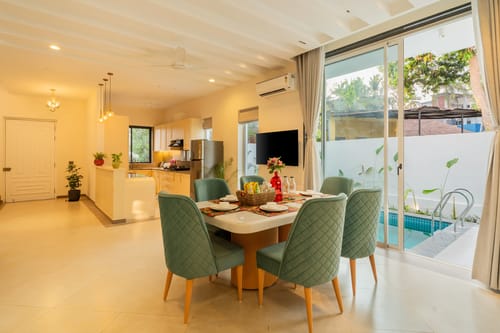 Laguna Encanto | Elegant 4-BHK Retreat Near Anjuna Beach With Private Pool & Terrace