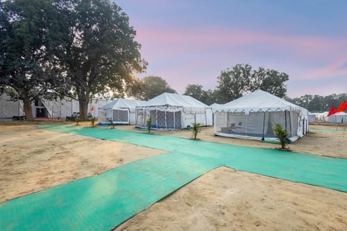 Deluxe Tents @ Prayagraj Tent City - Mahakumbh 2025