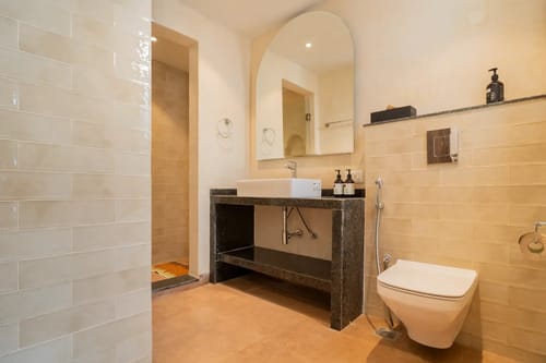 Solace Teal | Charming Pet-friendly 5-BHK Getaway With Private Pool | Grand Dining & 2 living spaces