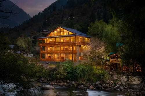 Sunshine Himalayan Cottage Per Room Tirthan Valley