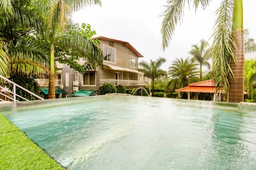 Ayur Kutir | 9-BHK Retreat With Private Pool, Glass Pool, Garden, Gazebo, Jacuzzi & Spa room