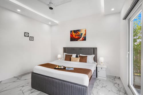 Nathaniel | Pet-friendly 3-BHK Farmhouse With Private Pool, Gazebo & Lush Garden