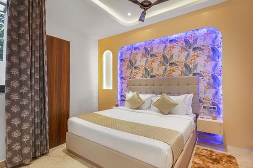 Shreya Blossom Retreat | 4-BHK Villa With Private Pool, Gazebo, Garden, Bar & Scenic Aravali Views