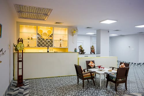 Tranquil 2-BHK Villa by Ganges, 5 Mins from Triveni Ghat