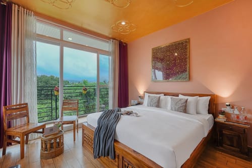 Riva Dreams | 2-BHK Retreat with Hill Views & Lush Garden