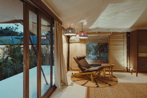 Ananta Bliss Talam | 2-BHK Pet-friendly Villa & 1 Tent On 1-Acre of Land with Shared Pool, Firepit, Garden & Gazebo