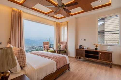 The Royce Orchid | Pet-friendly 4-BHK Hilltop Villa With Jacuzzi, Steam Room, Private Pool & 360° Hill Views