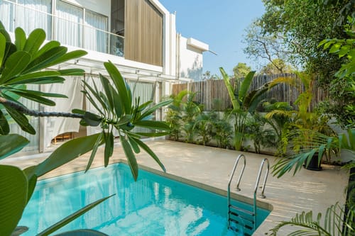 Mirai Leo | Exquisite 3-BHK Villa Near Vagator Beach With Private Pool