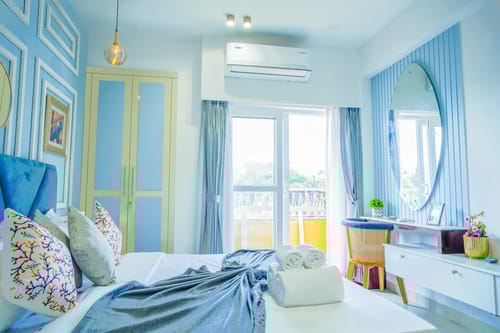 Veera Marina | Charming 2-BHK Apt With Common Pools, Clubhouse & Lift