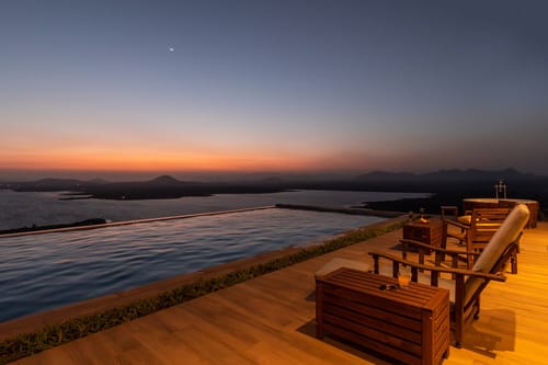 Sunset on the Lake - Igatpuri