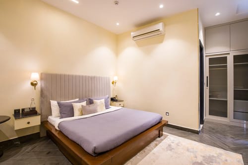 Ibiza | Luxe 4-BHK Farmhouse With Private Pool, Garden & Indoor Bar