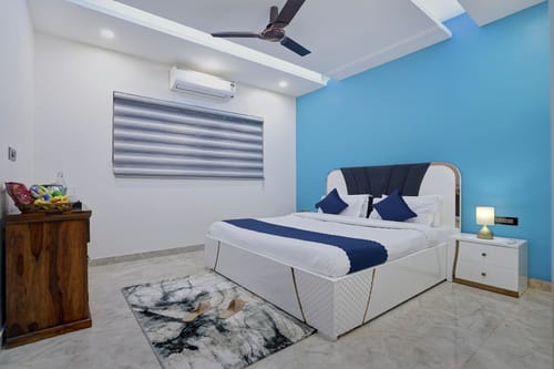 Amaltas | 4 BHK Countryside Hideaway With Pvt Pool, Lush Garden & 360 Aravalli Views